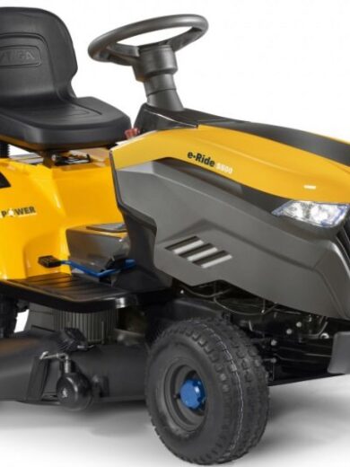 Stiga Akku-Rasentraktor E-Ride S 500 mit Mulchkit  Akku und Ladegerät - Modell 2024