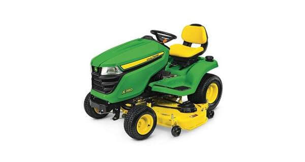 JOHN DEERE Rasentraktor X380 – Bild 3
